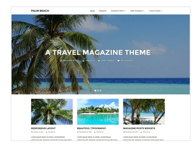 WordPress theme