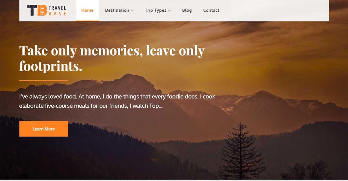 Travel WordPress Themes