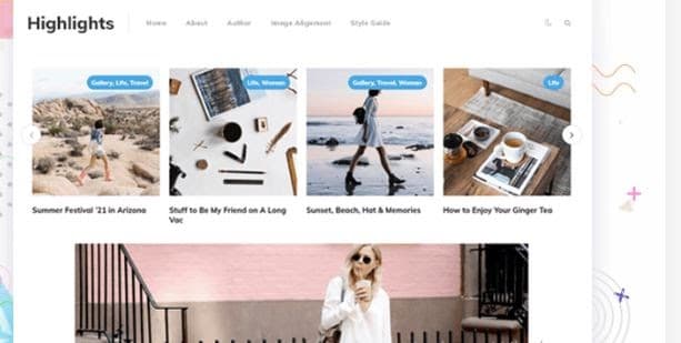 Personal Blog WordPress Themes