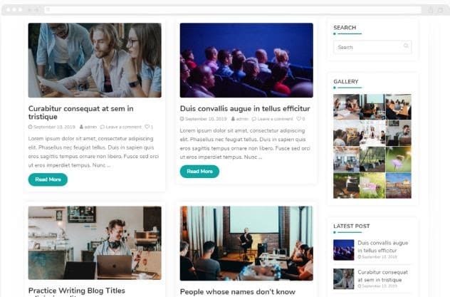 Personal Blog WordPress Themes