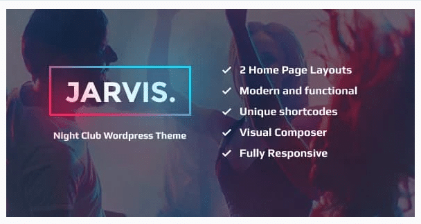 WordPress Nightclub Theme