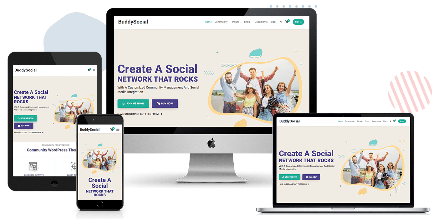 Responsive ImgBuddySocial
