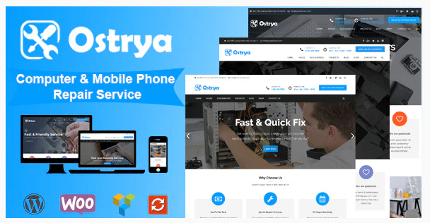 ostrya wordpress theme