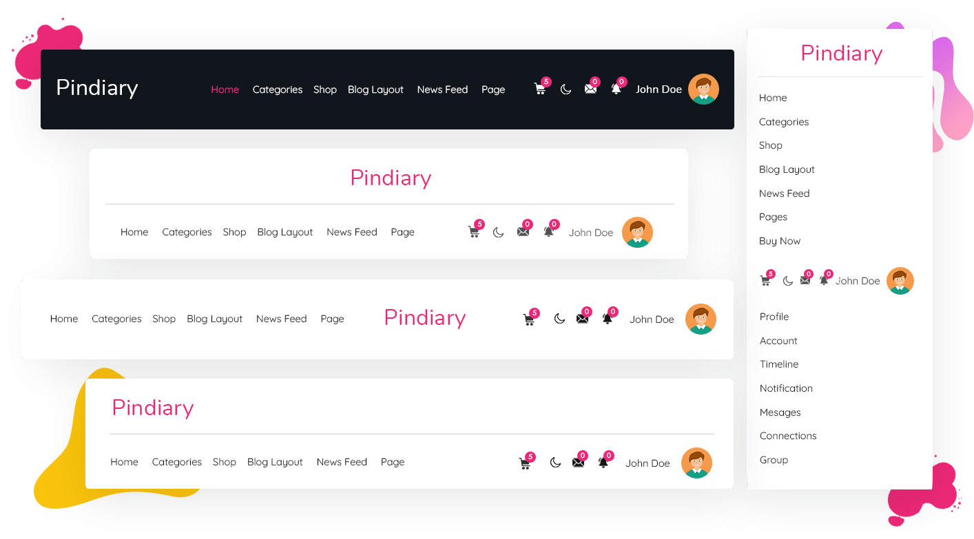 Pindairy Header