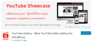 Youtube showcase