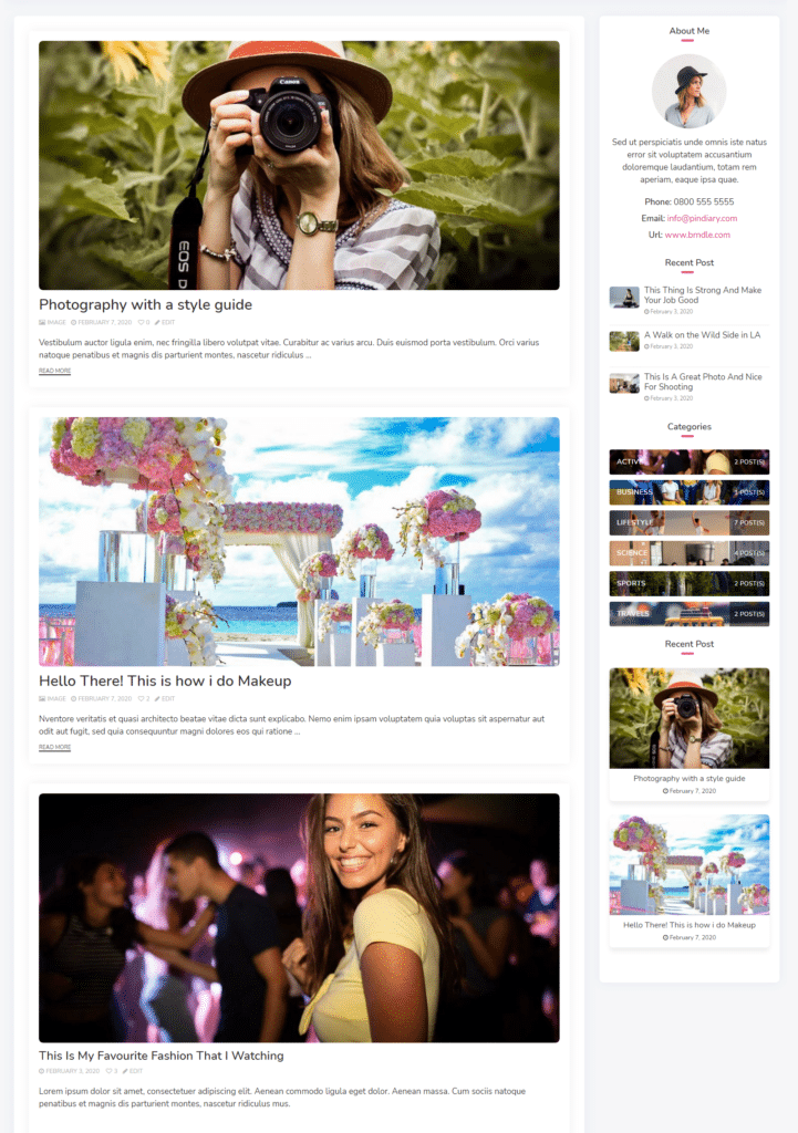large blog
