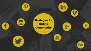 Strategies online community