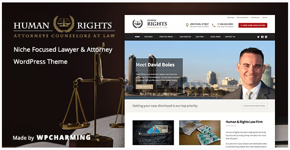 Revolution Slider for law firm