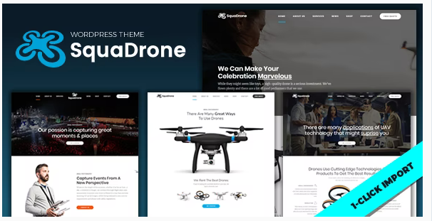 drone WordPress theme free