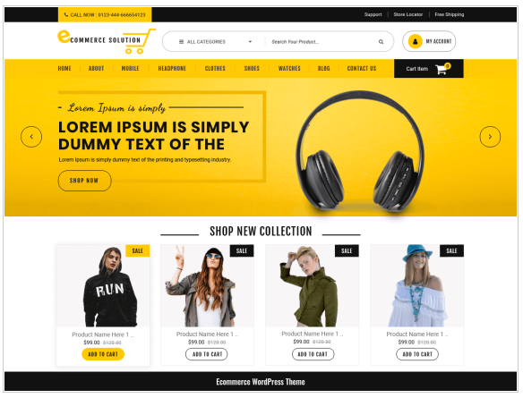 eCommerce themes free