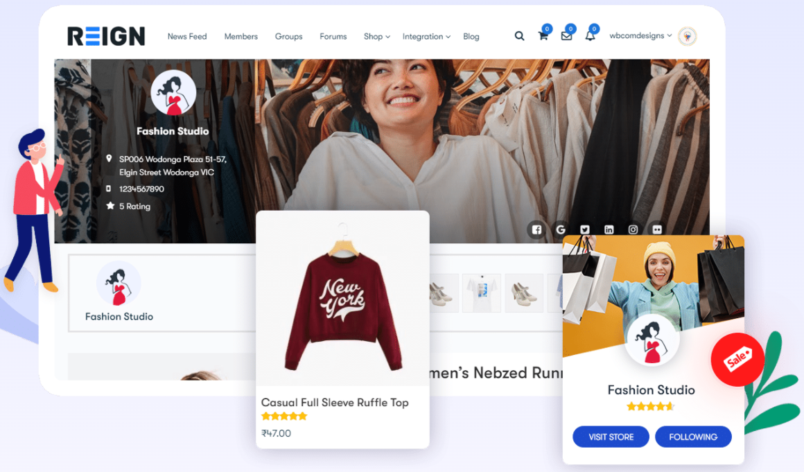 ecommerce theme for business 2022