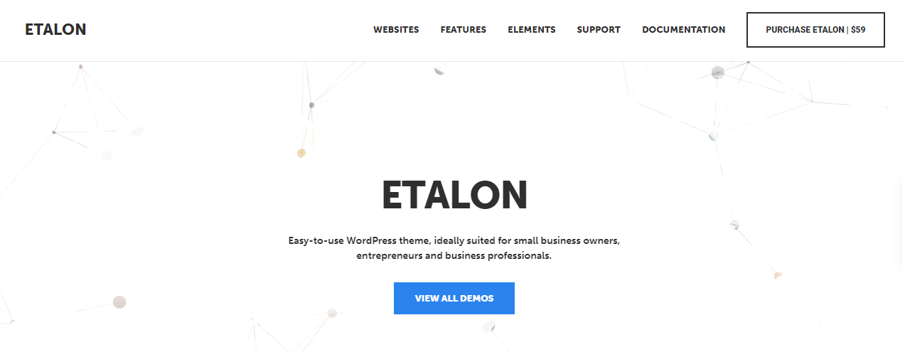 Etalon Multi - WordPress Construction Theme