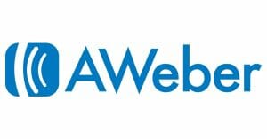 AWeber logo blue