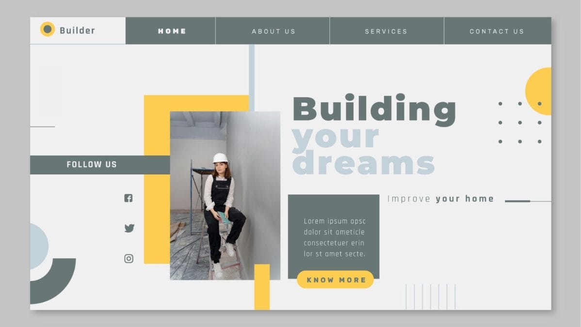 Construction Website Design