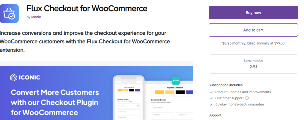 Flux Checkout- WooCommerce Checkout Plugins