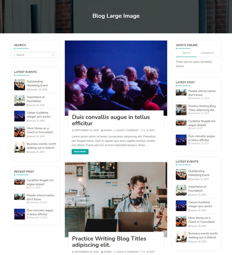 large blog